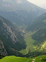 View down to Foce - View down to Foce